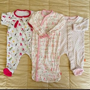 Bundle of Magnetic Baby Sleepwear 0 to 3 Months